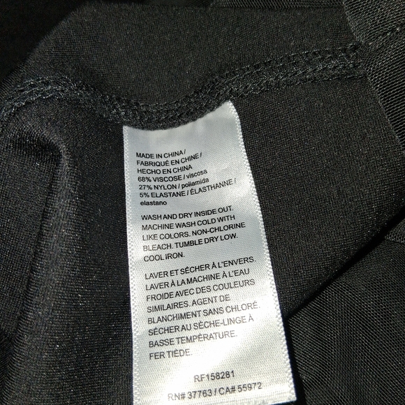 Rafaella Women Size L Pants Black Comfort Trousers - Picture 13 of 14